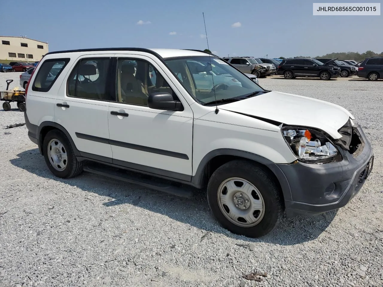 2005 Honda Cr-V Lx VIN: JHLRD68565C001015 Lot: 70960864