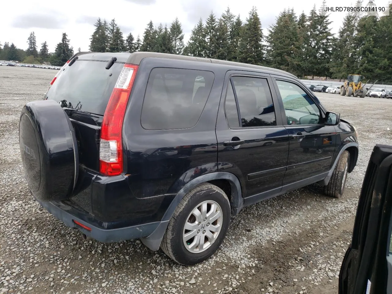 2005 Honda Cr-V Se VIN: JHLRD78905C014190 Lot: 71226874