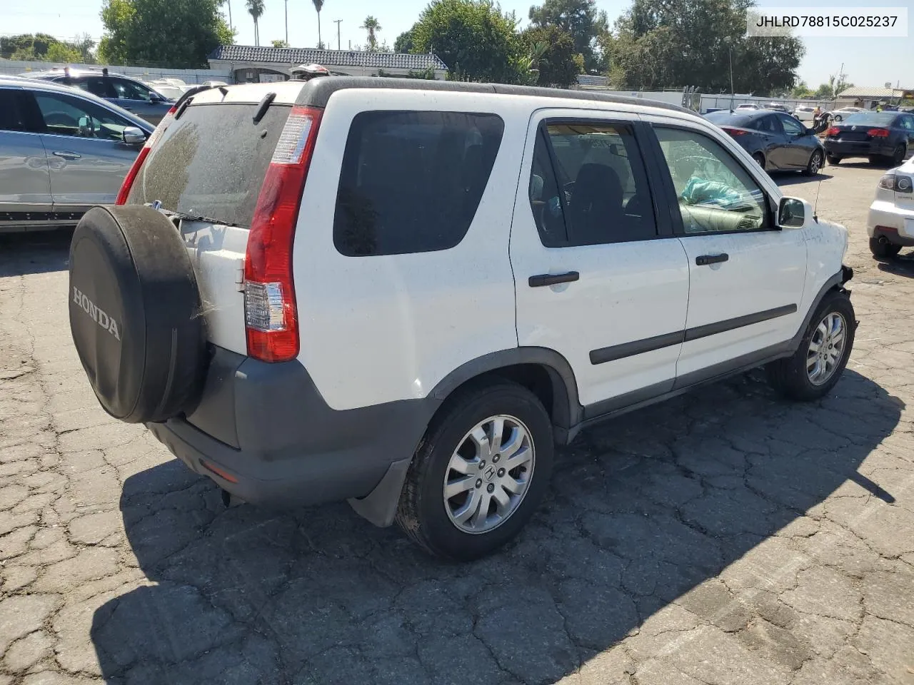 JHLRD78815C025237 2005 Honda Cr-V Ex