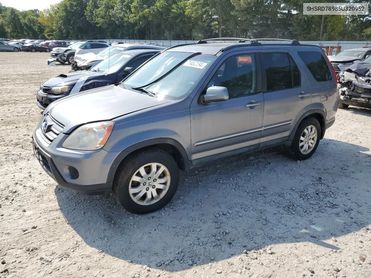 2005 Honda Cr-V Se VIN: SHSRD78985U320952 Lot: 71455184