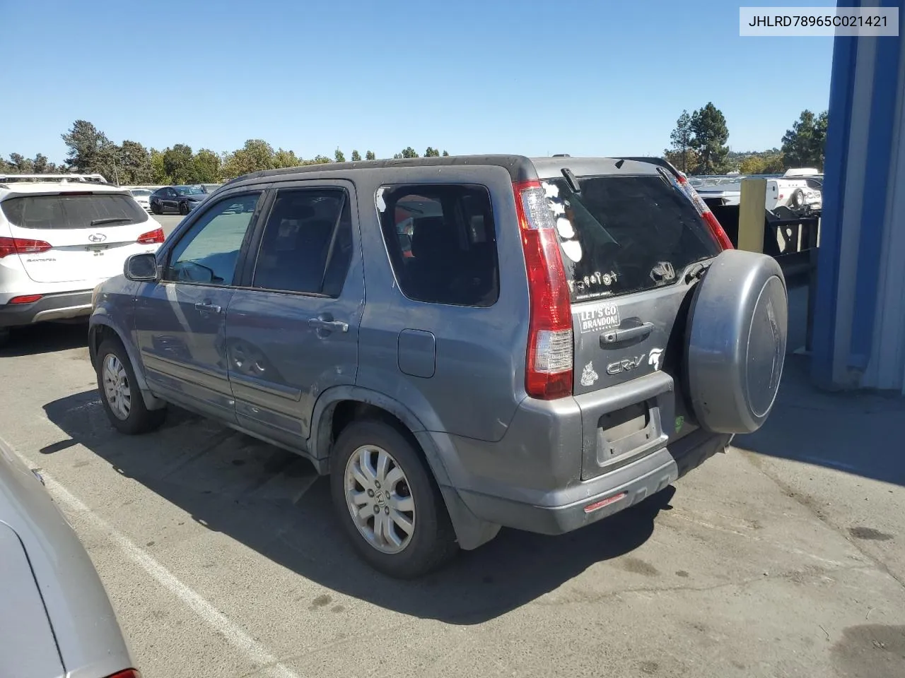 JHLRD78965C021421 2005 Honda Cr-V Se