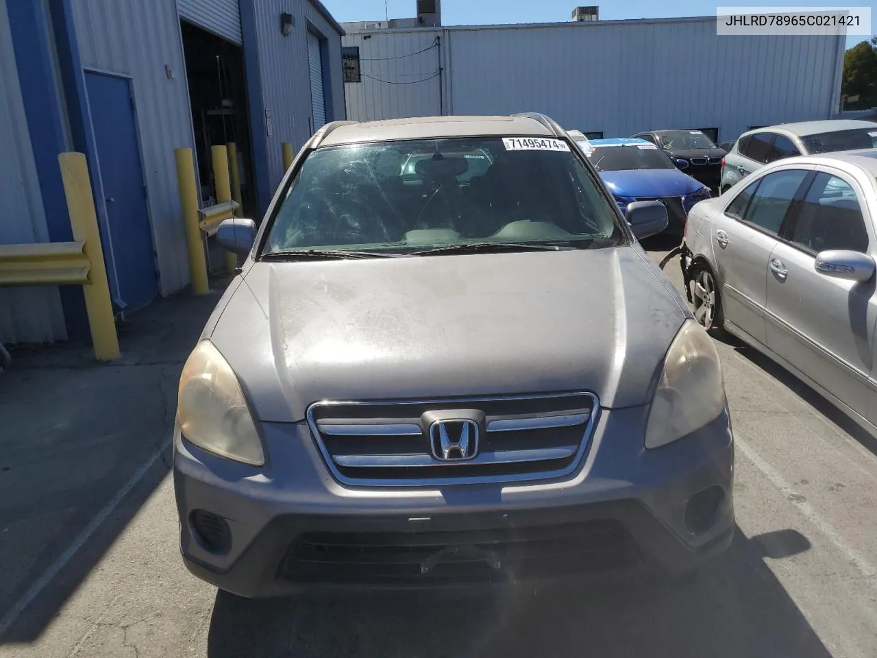 JHLRD78965C021421 2005 Honda Cr-V Se