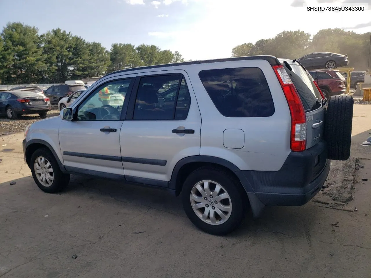 SHSRD78845U343300 2005 Honda Cr-V Ex