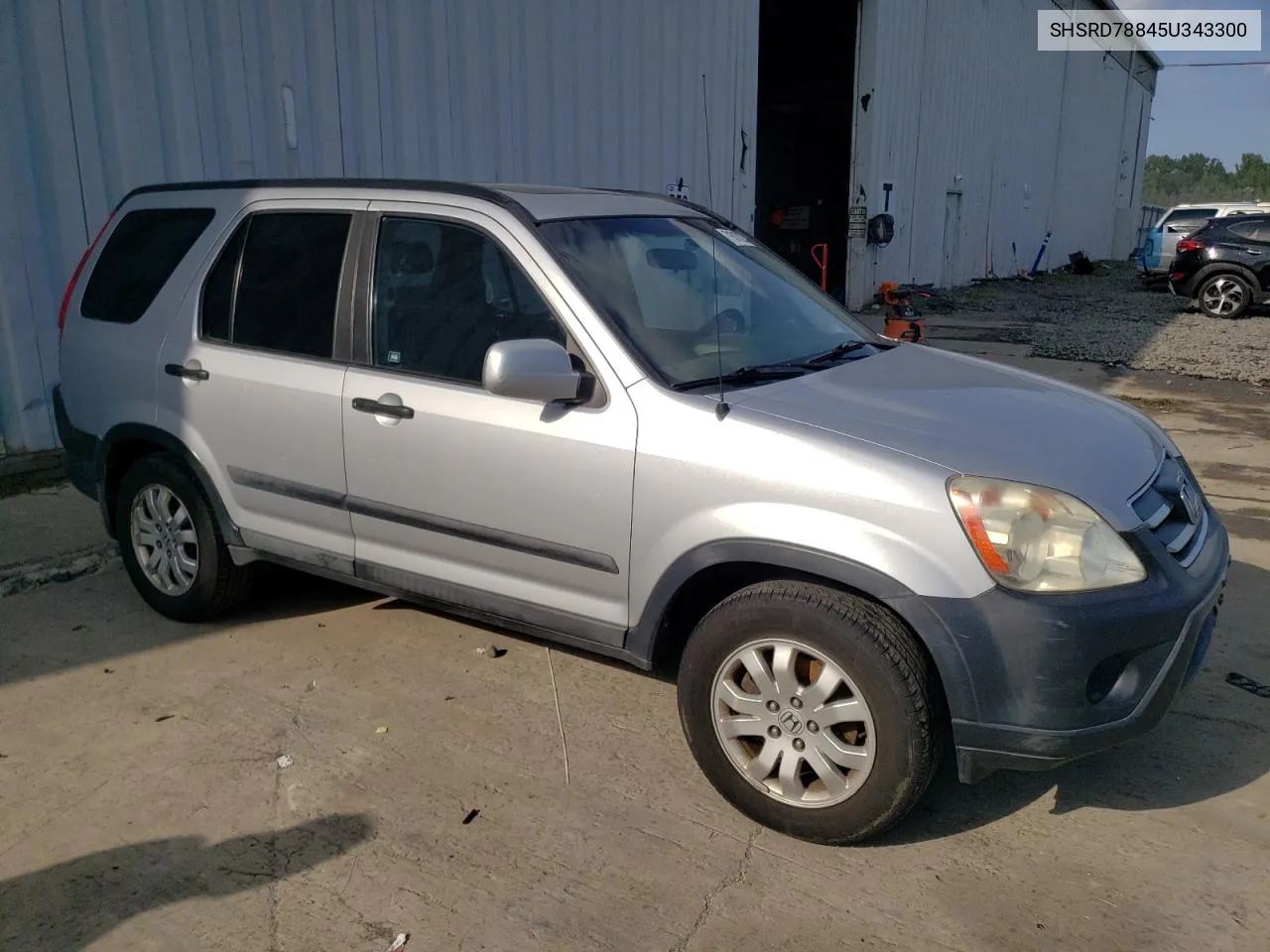 2005 Honda Cr-V Ex VIN: SHSRD78845U343300 Lot: 71617224