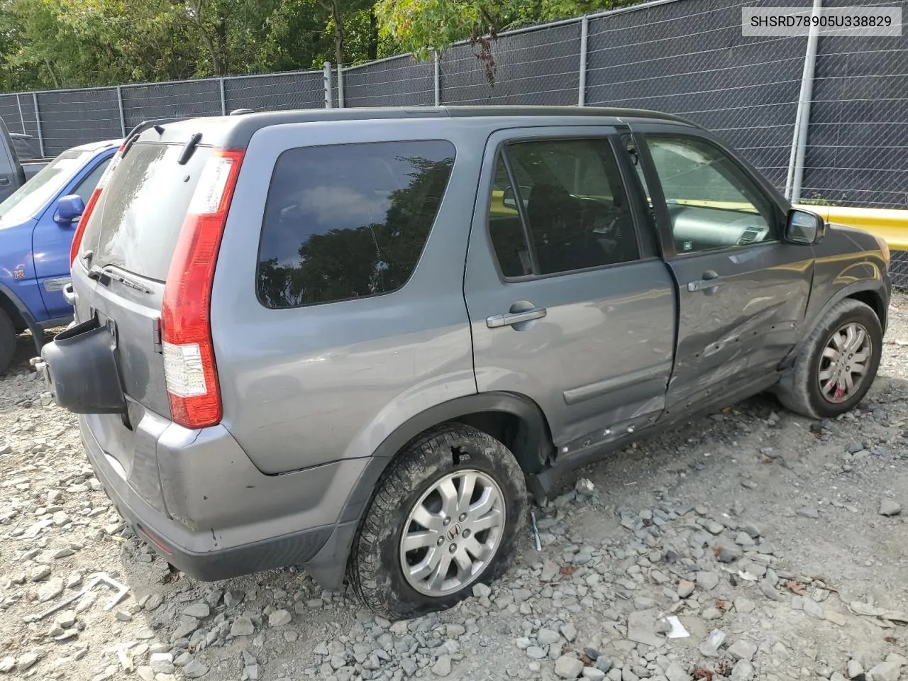 2005 Honda Cr-V Se VIN: SHSRD78905U338829 Lot: 71819804