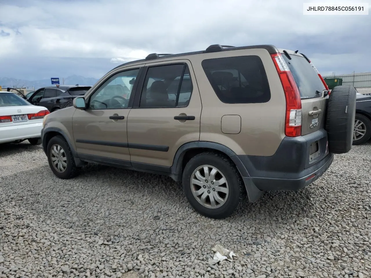 2005 Honda Cr-V Ex VIN: JHLRD78845C056191 Lot: 71843724