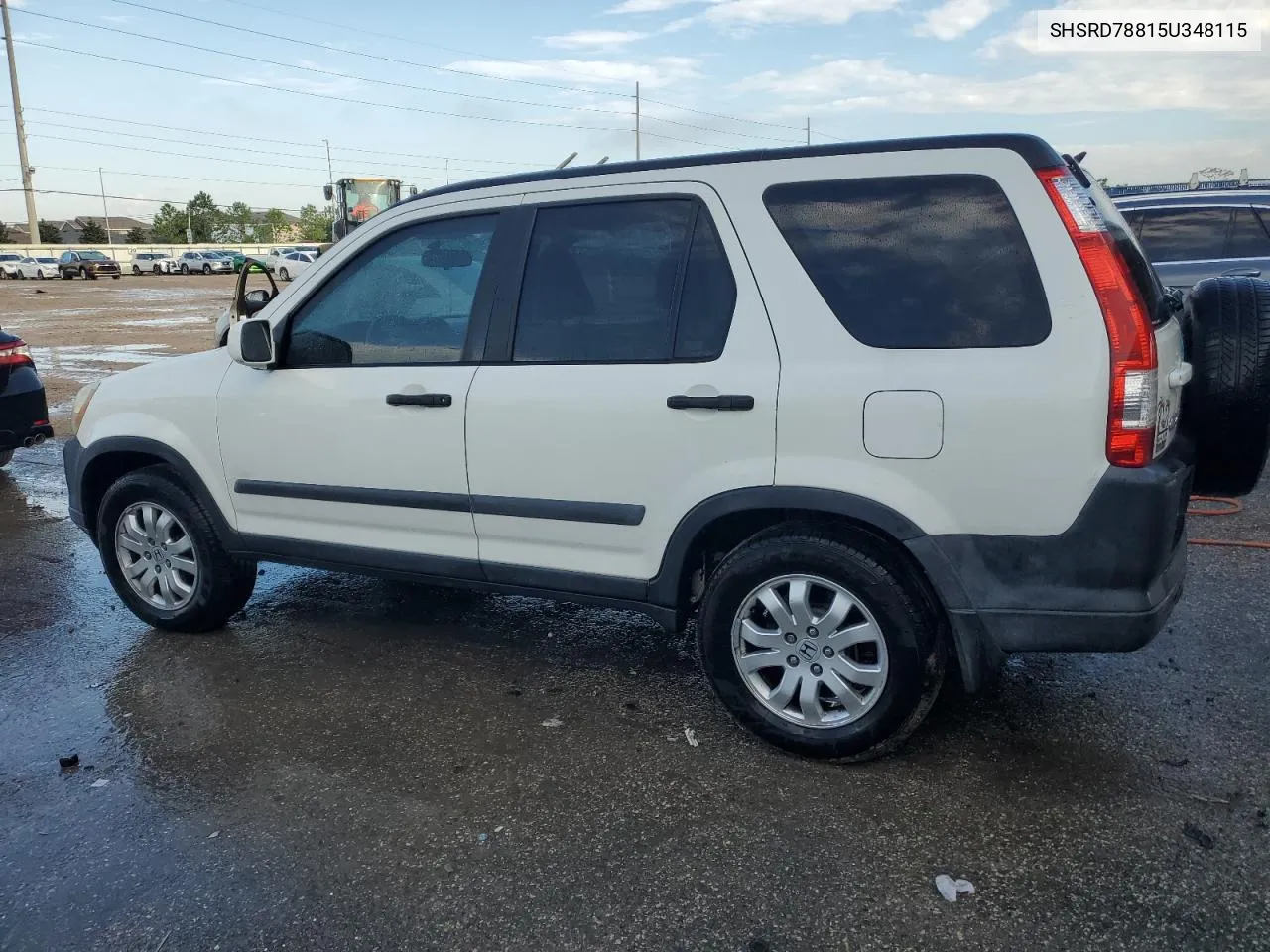 2005 Honda Cr-V Ex VIN: SHSRD78815U348115 Lot: 72270354