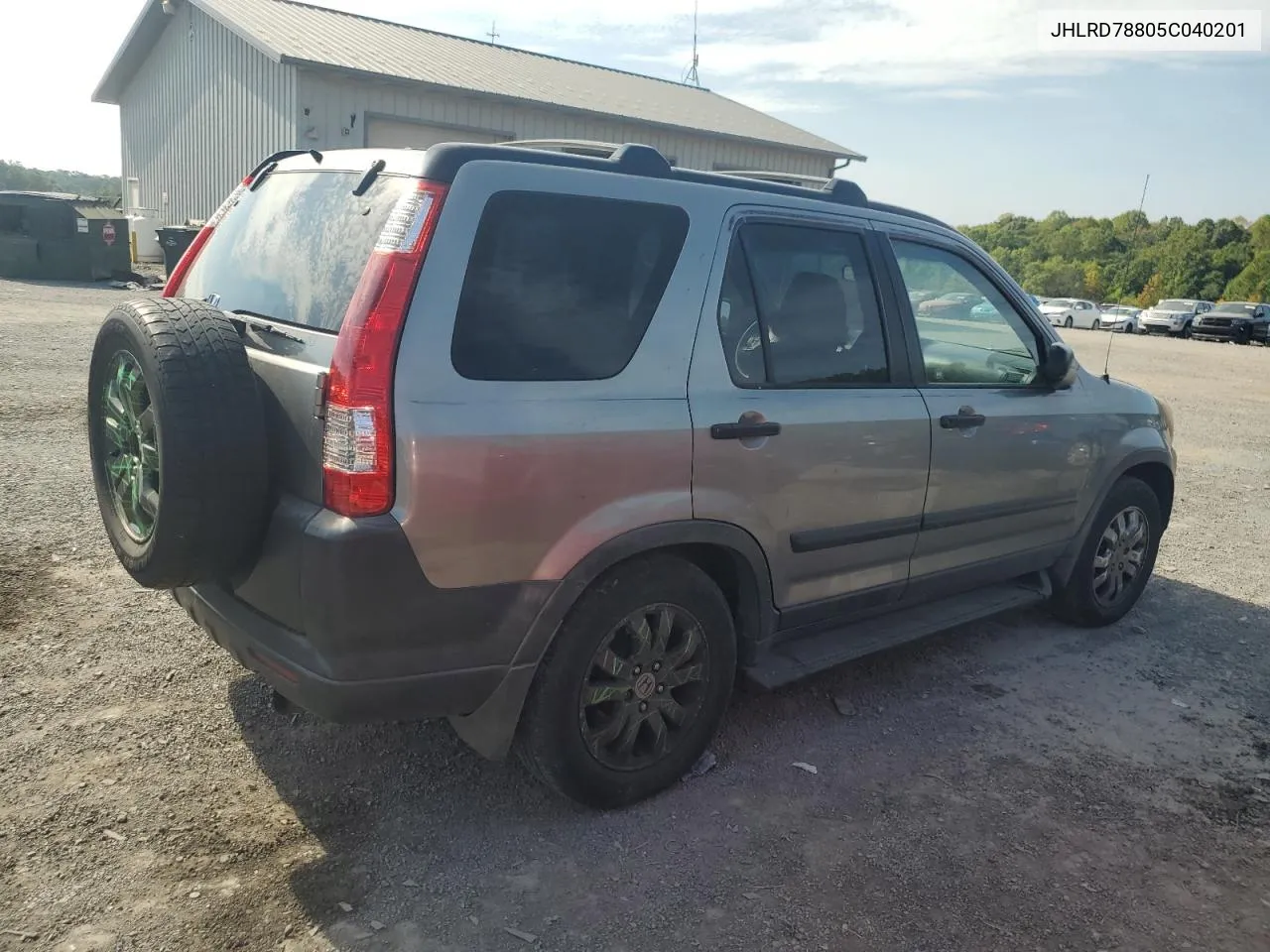 JHLRD78805C040201 2005 Honda Cr-V Ex