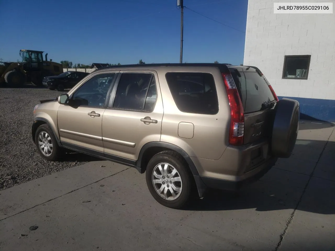 2005 Honda Cr-V Se VIN: JHLRD78955C029106 Lot: 72715624