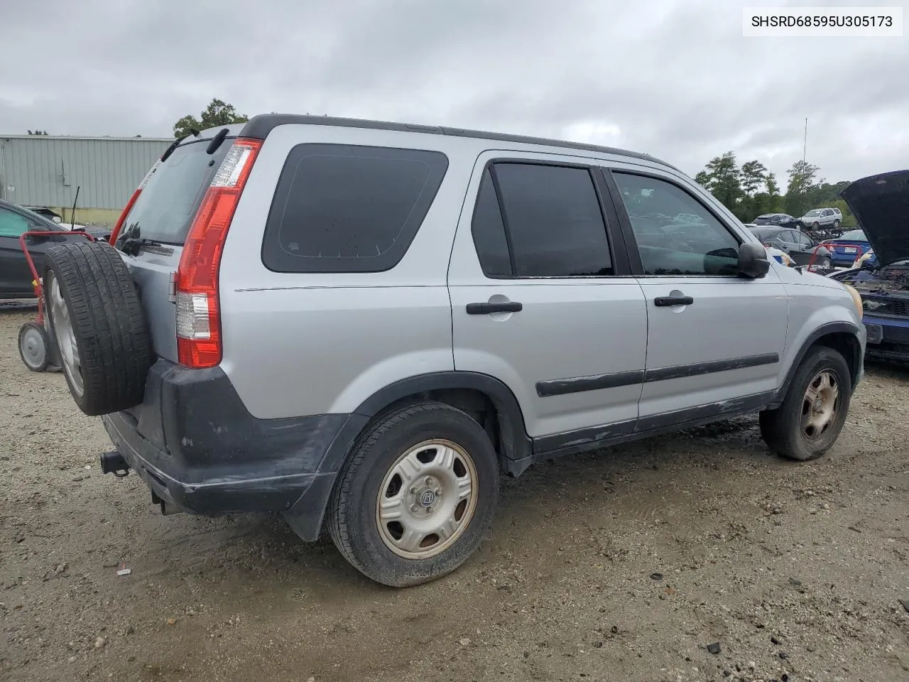 2005 Honda Cr-V Lx VIN: SHSRD68595U305173 Lot: 73061004