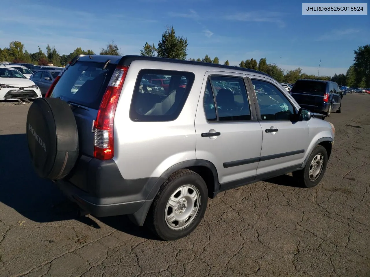 JHLRD68525C015624 2005 Honda Cr-V Lx