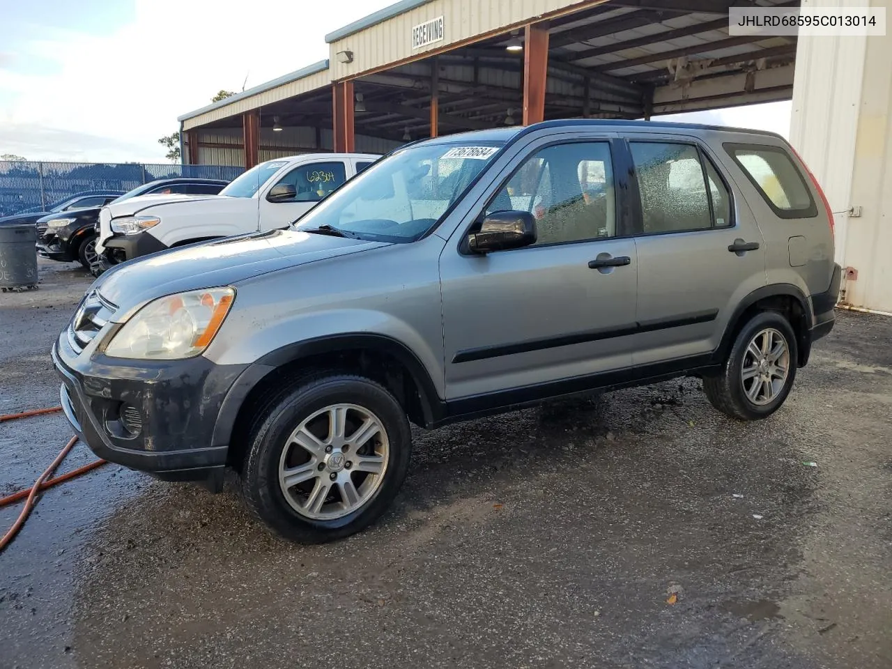 2005 Honda Cr-V Lx VIN: JHLRD68595C013014 Lot: 73678684