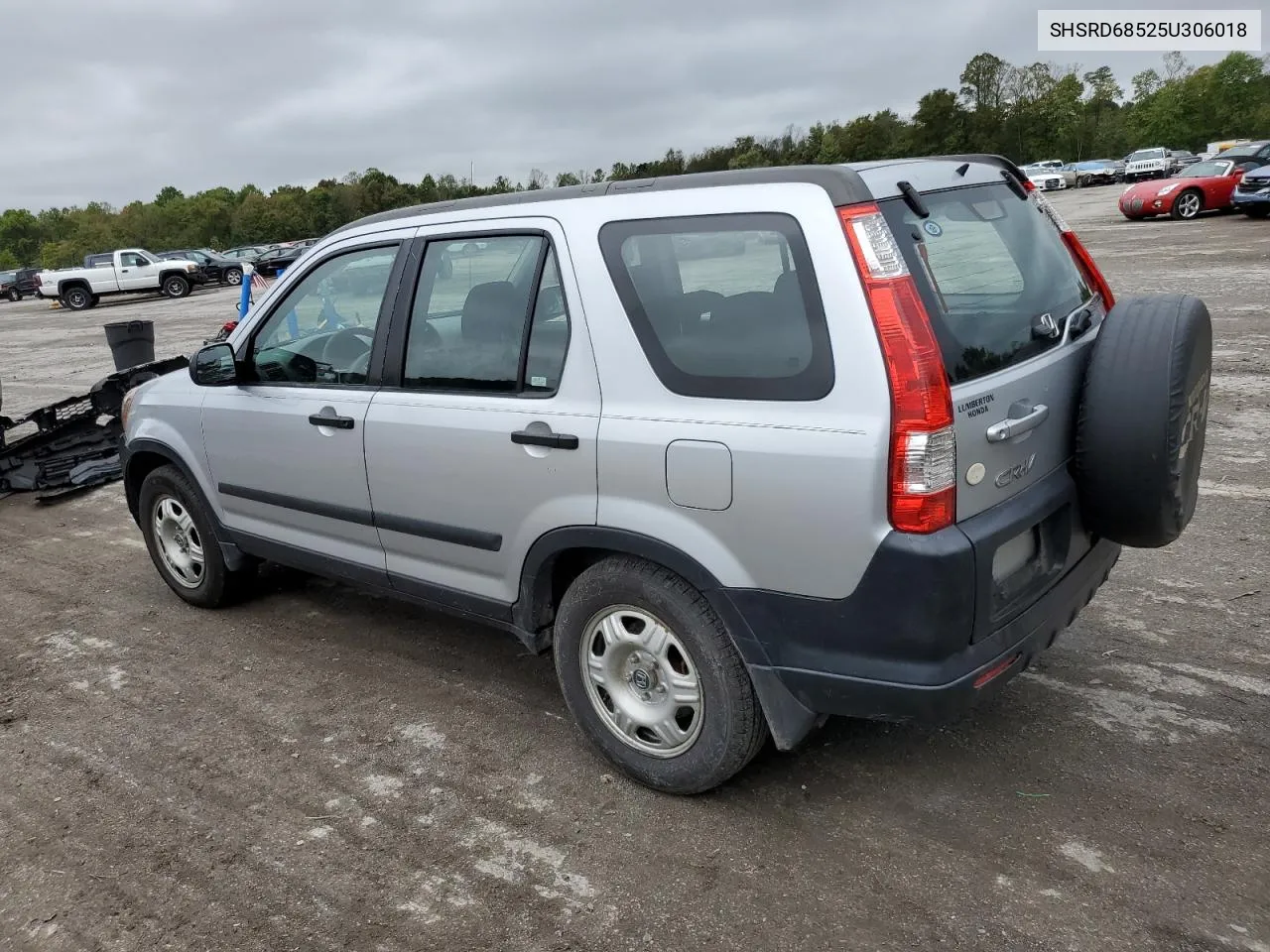 2005 Honda Cr-V Lx VIN: SHSRD68525U306018 Lot: 73852864