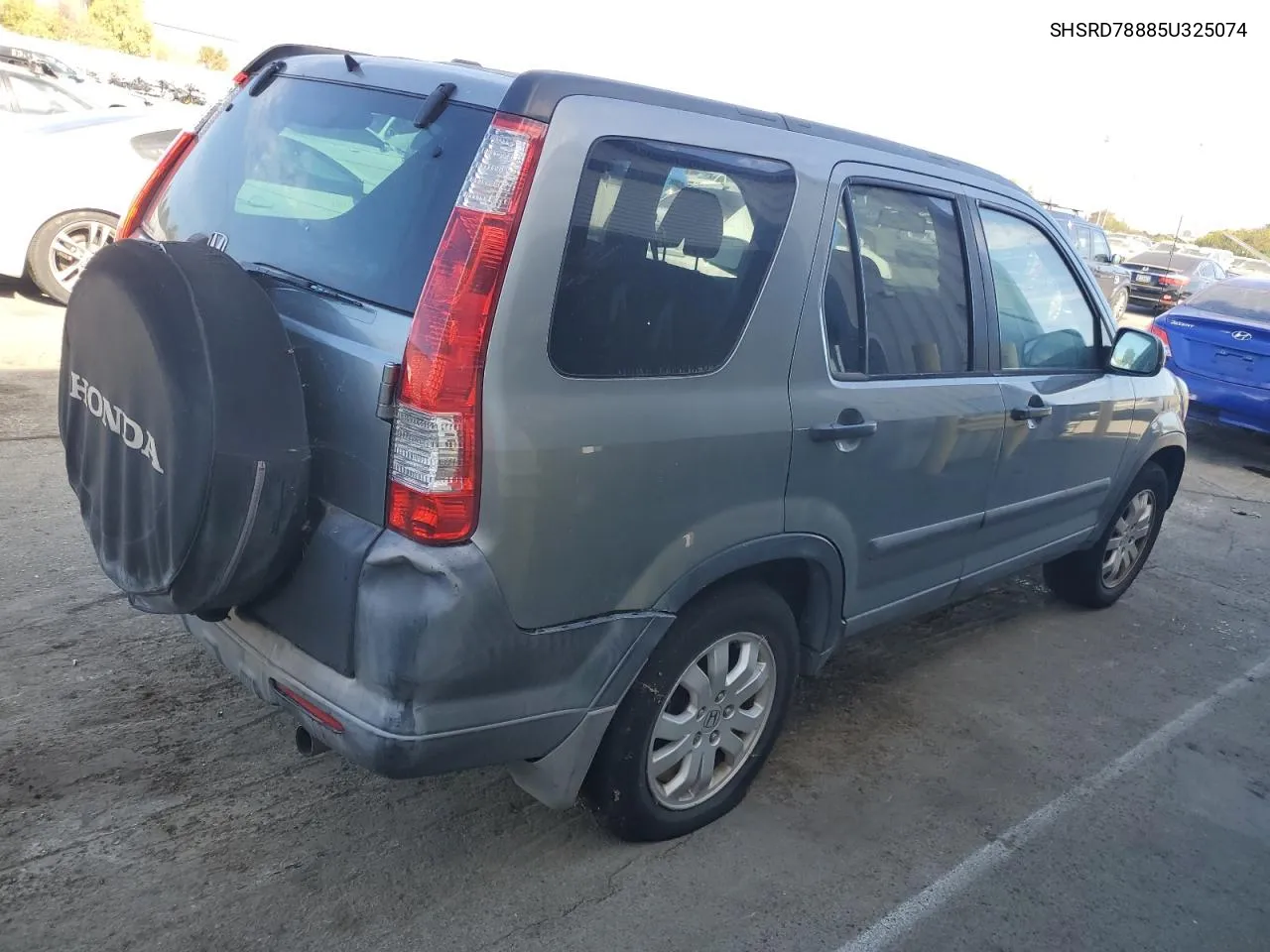 2005 Honda Cr-V Ex VIN: SHSRD78885U325074 Lot: 74006934