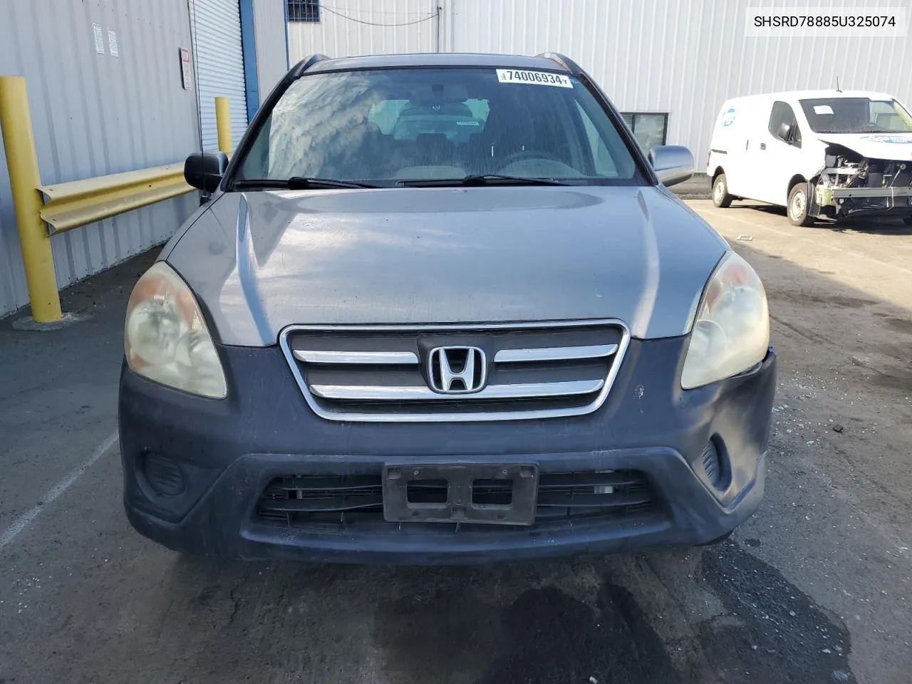 2005 Honda Cr-V Ex VIN: SHSRD78885U325074 Lot: 74006934