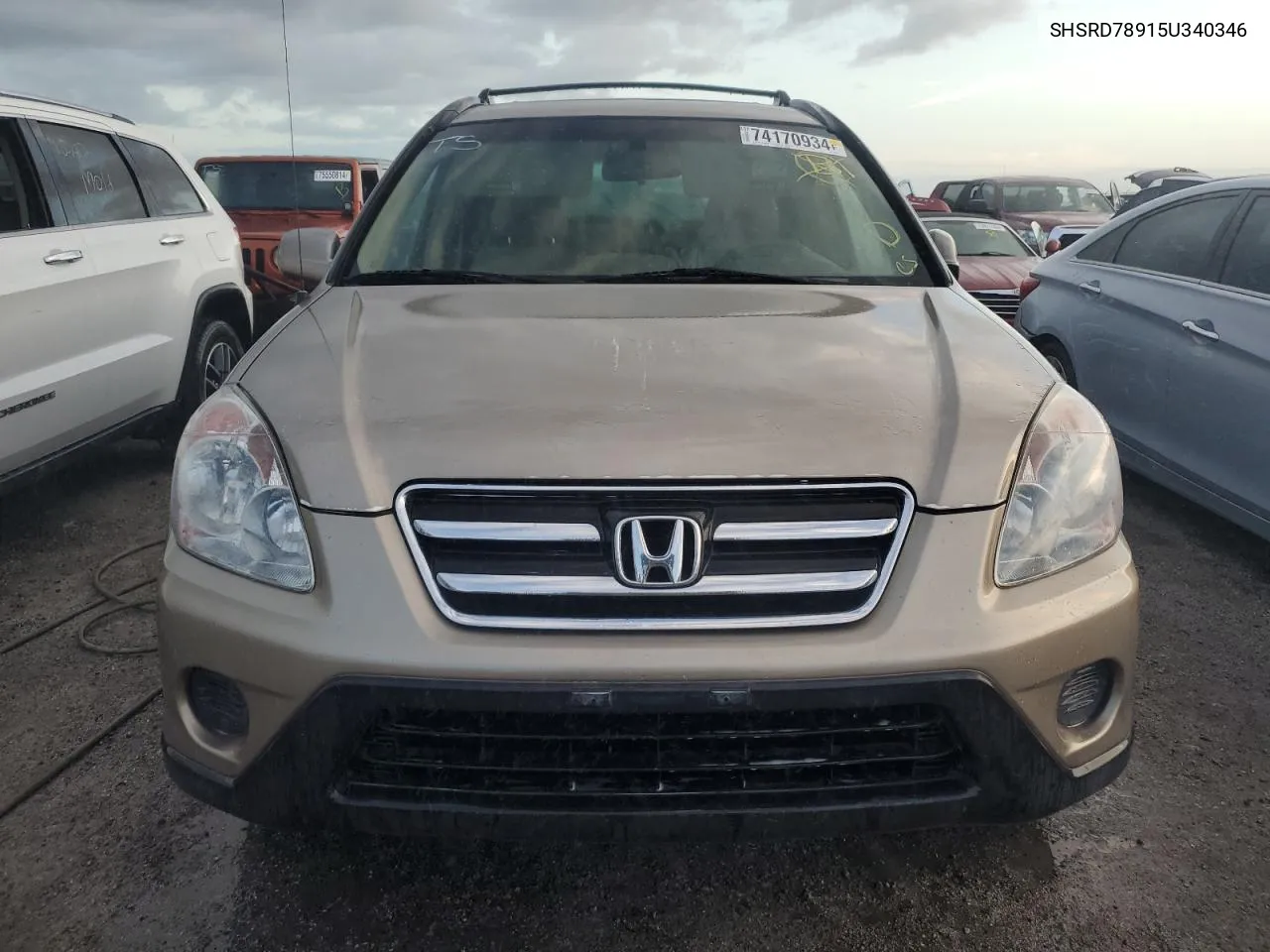 SHSRD78915U340346 2005 Honda Cr-V Se