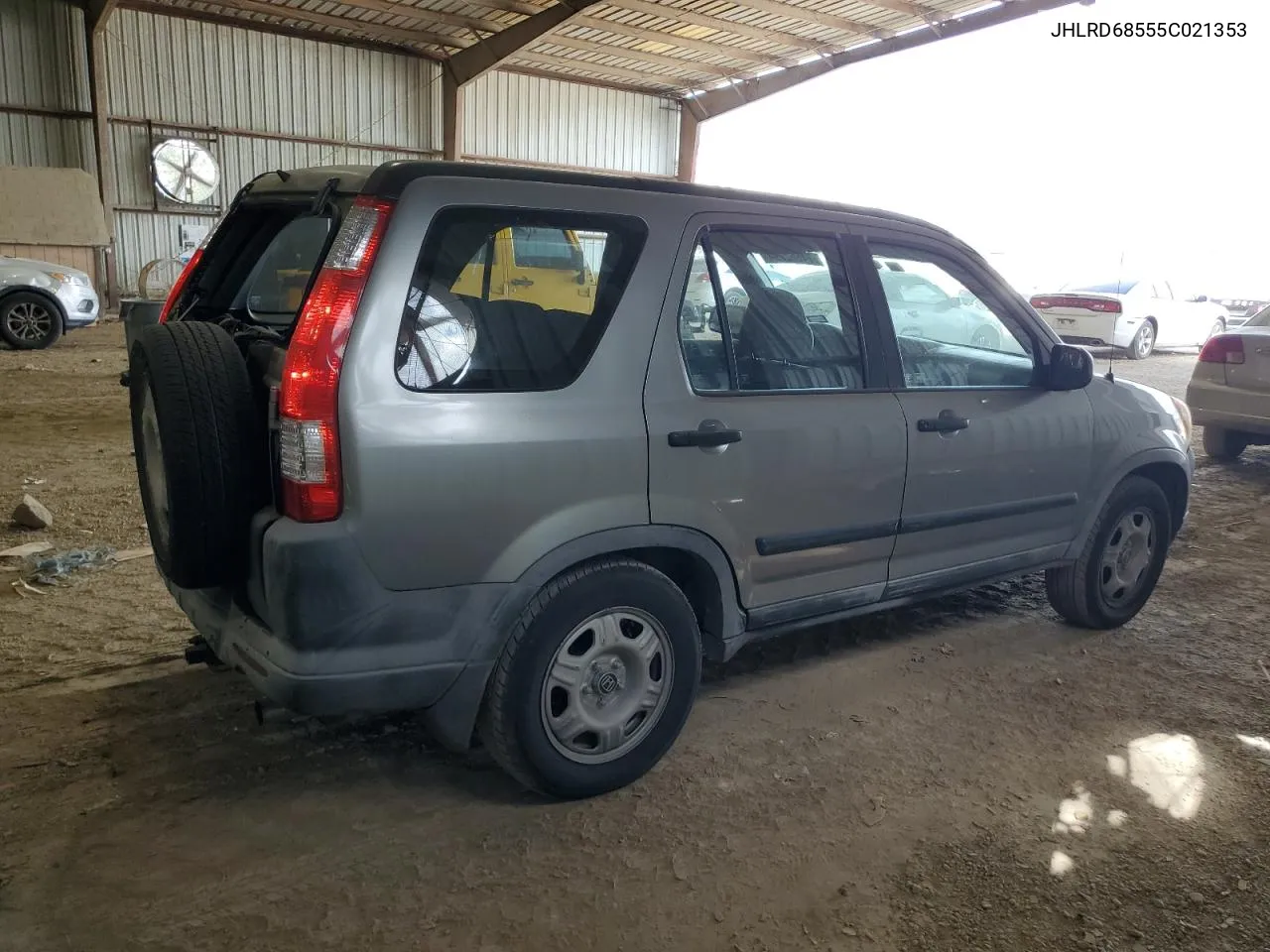 2005 Honda Cr-V Lx VIN: JHLRD68555C021353 Lot: 74662294