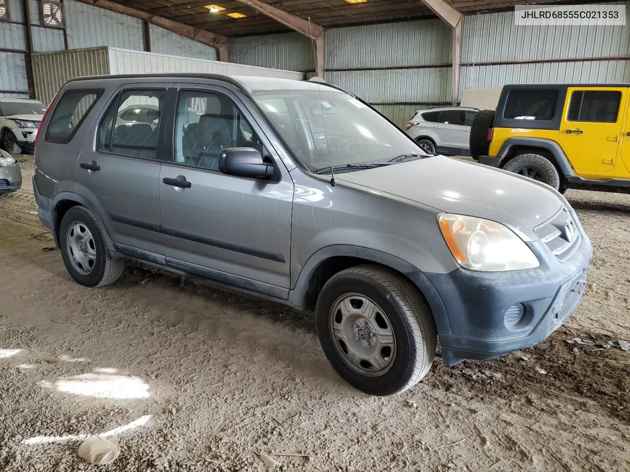 2005 Honda Cr-V Lx VIN: JHLRD68555C021353 Lot: 74662294