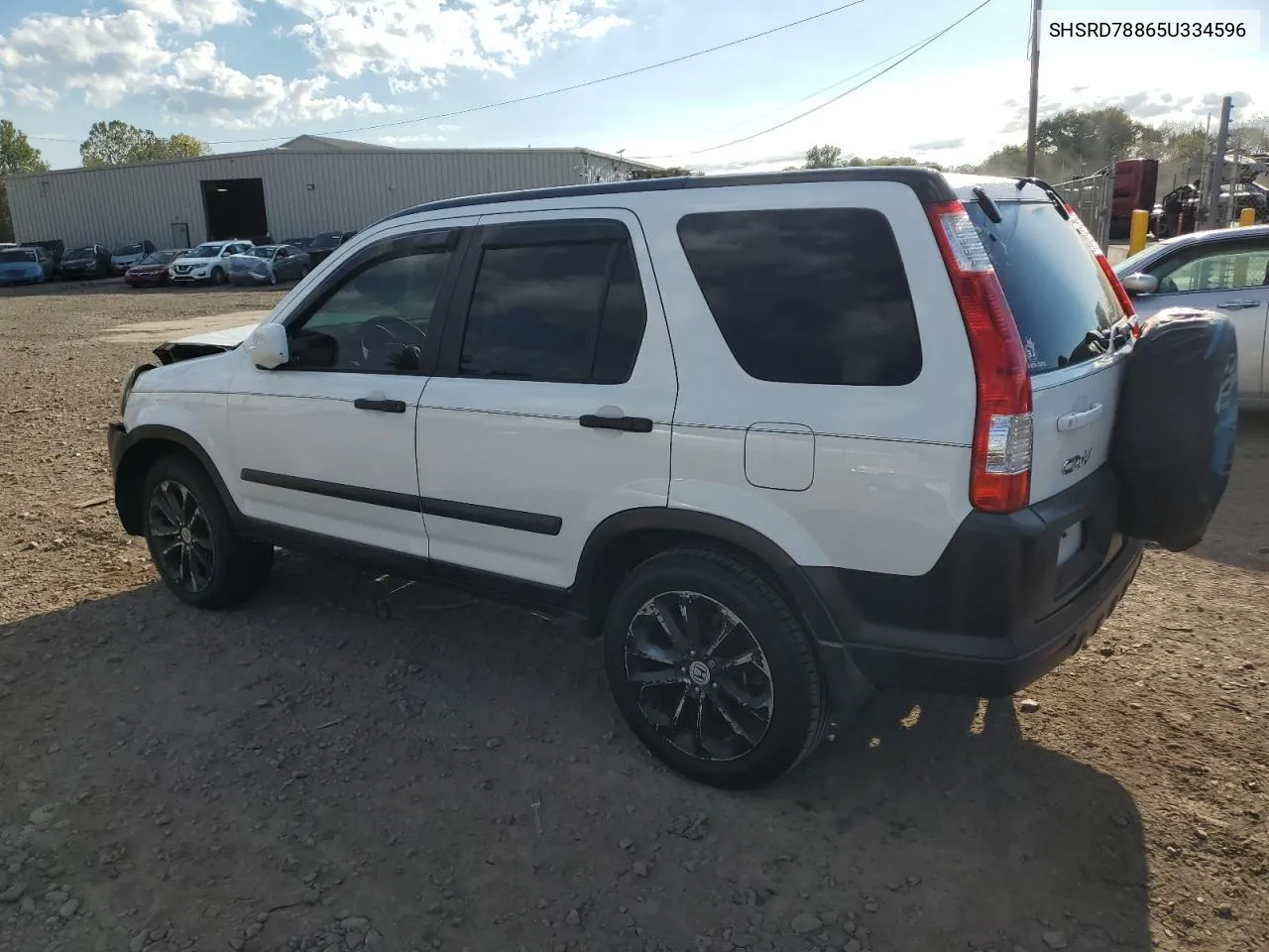 2005 Honda Cr-V Ex VIN: SHSRD78865U334596 Lot: 74689084