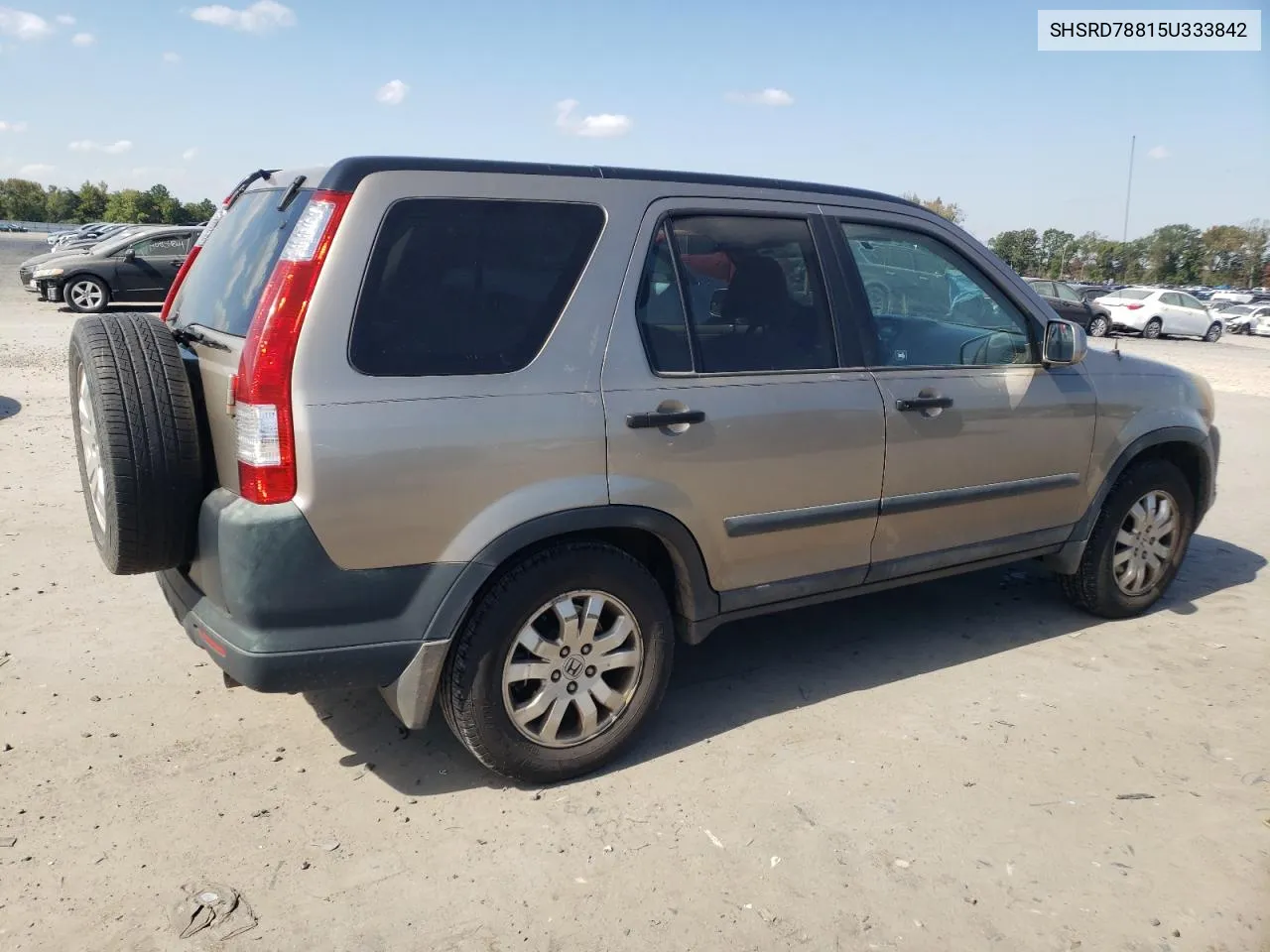 2005 Honda Cr-V Ex VIN: SHSRD78815U333842 Lot: 74739034