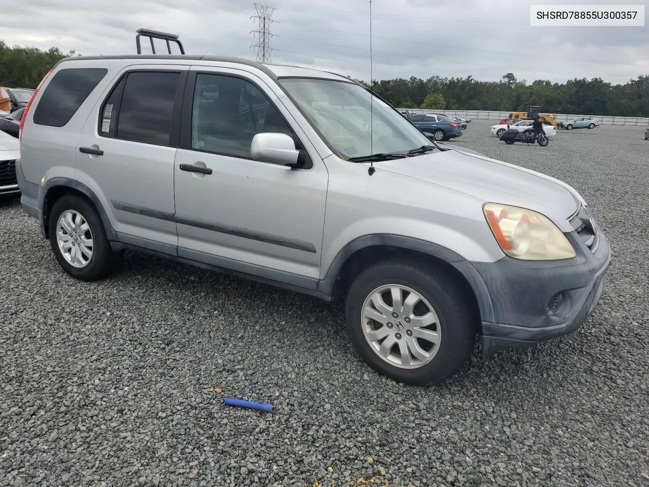 2005 Honda Cr-V Ex VIN: SHSRD78855U300357 Lot: 75050124