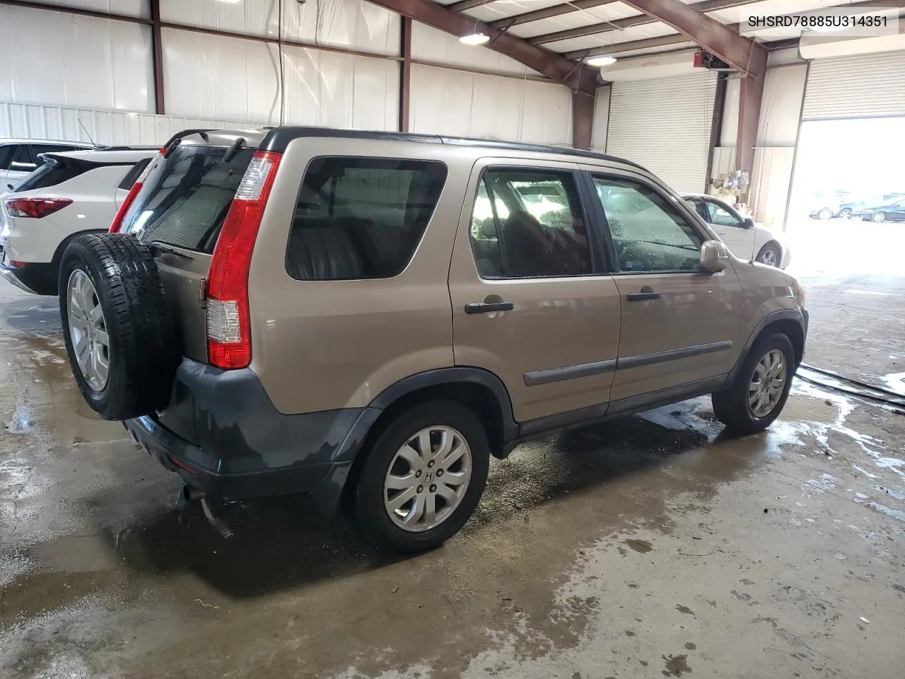 2005 Honda Cr-V Ex VIN: SHSRD78885U314351 Lot: 75053194