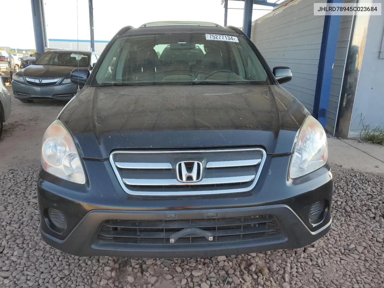 2005 Honda Cr-V Se VIN: JHLRD78945C023684 Lot: 75277134