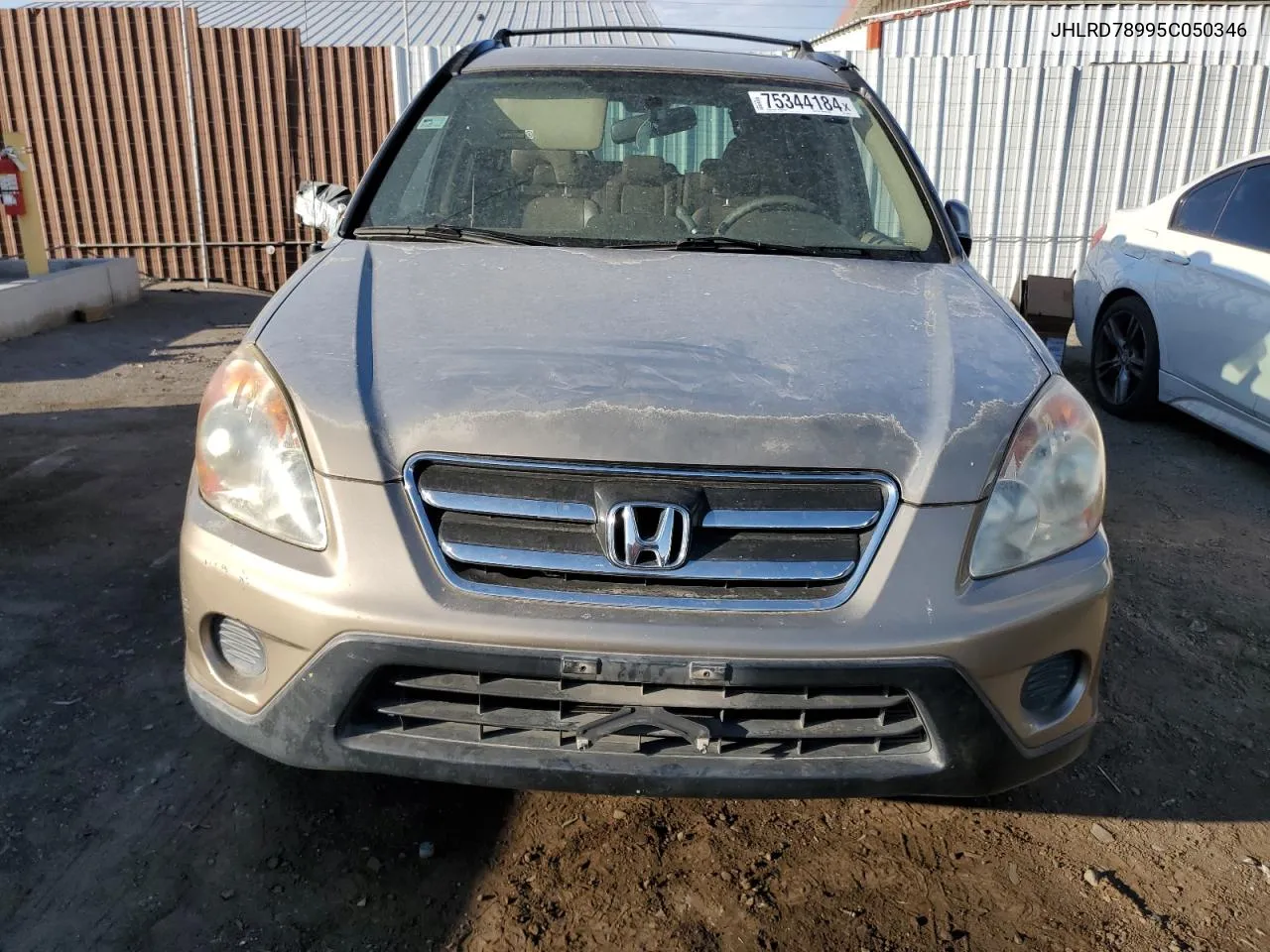 2005 Honda Cr-V Se VIN: JHLRD78995C050346 Lot: 75344184