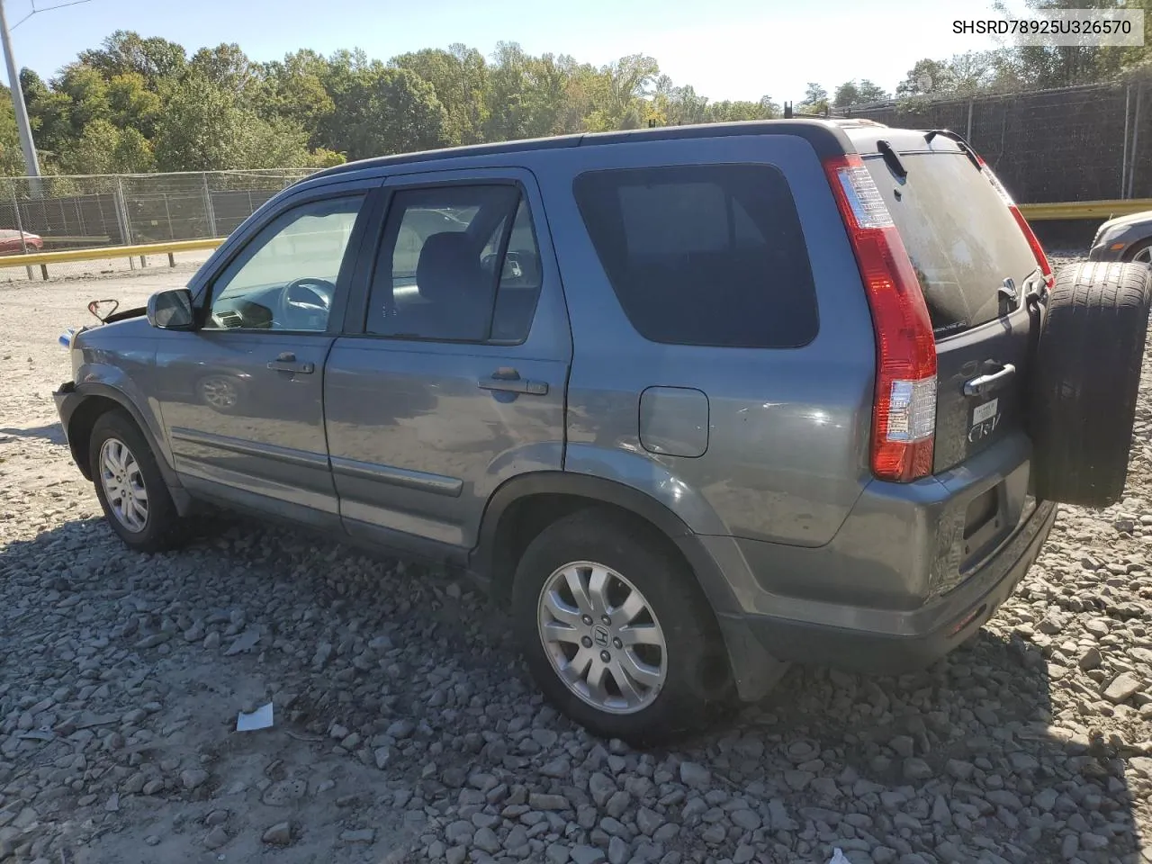 2005 Honda Cr-V Se VIN: SHSRD78925U326570 Lot: 75428024