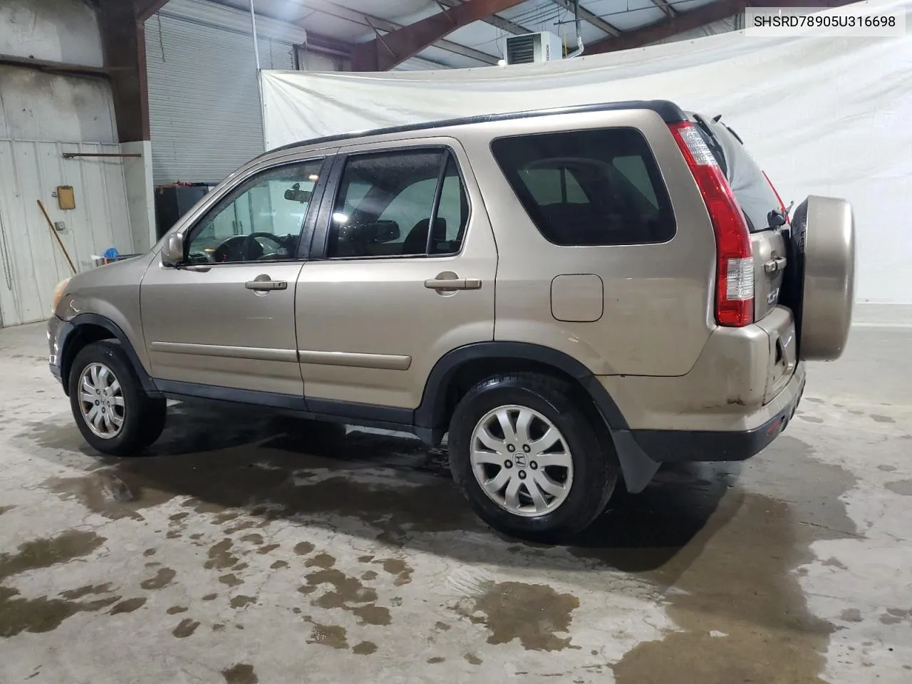 2005 Honda Cr-V Se VIN: SHSRD78905U316698 Lot: 75590694