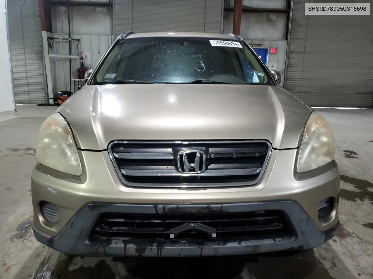 SHSRD78905U316698 2005 Honda Cr-V Se