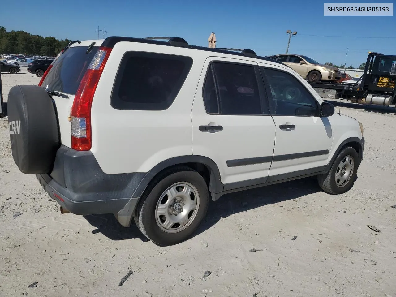 2005 Honda Cr-V Lx VIN: SHSRD68545U305193 Lot: 75720344