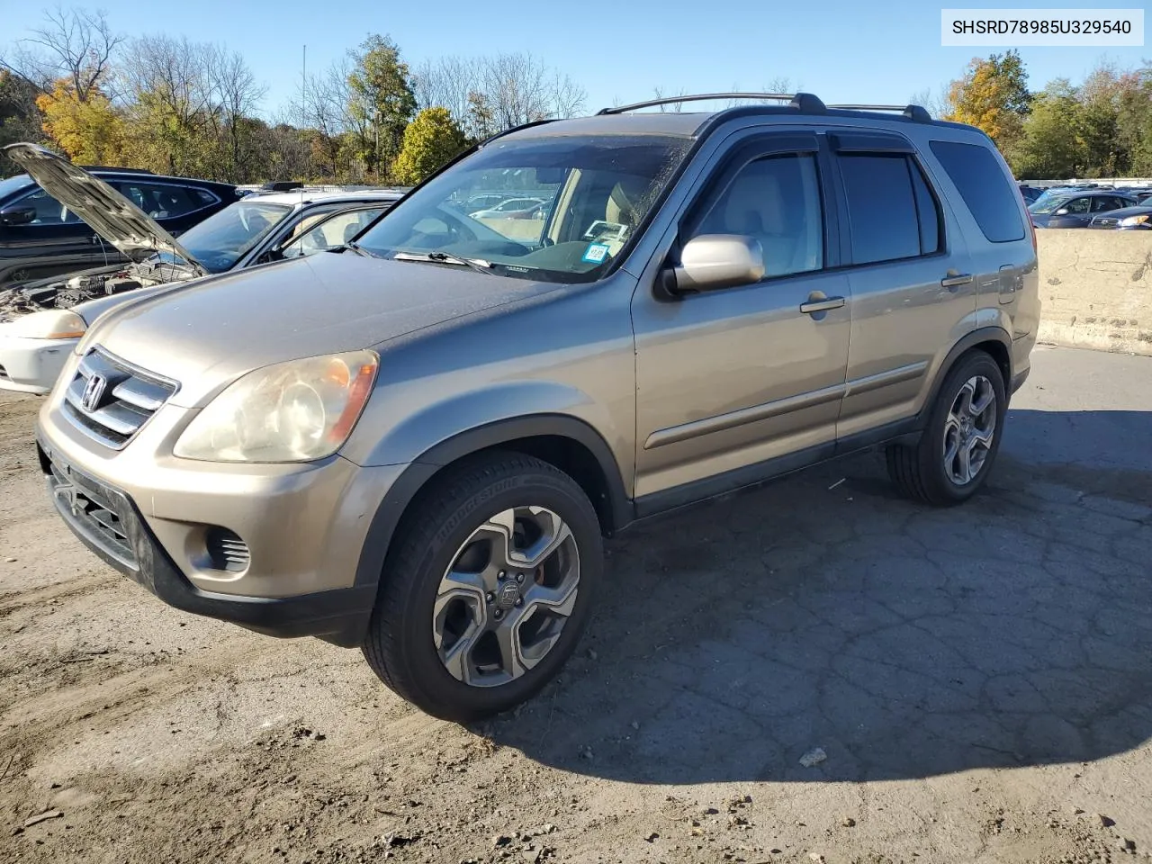 2005 Honda Cr-V Se VIN: SHSRD78985U329540 Lot: 76166714