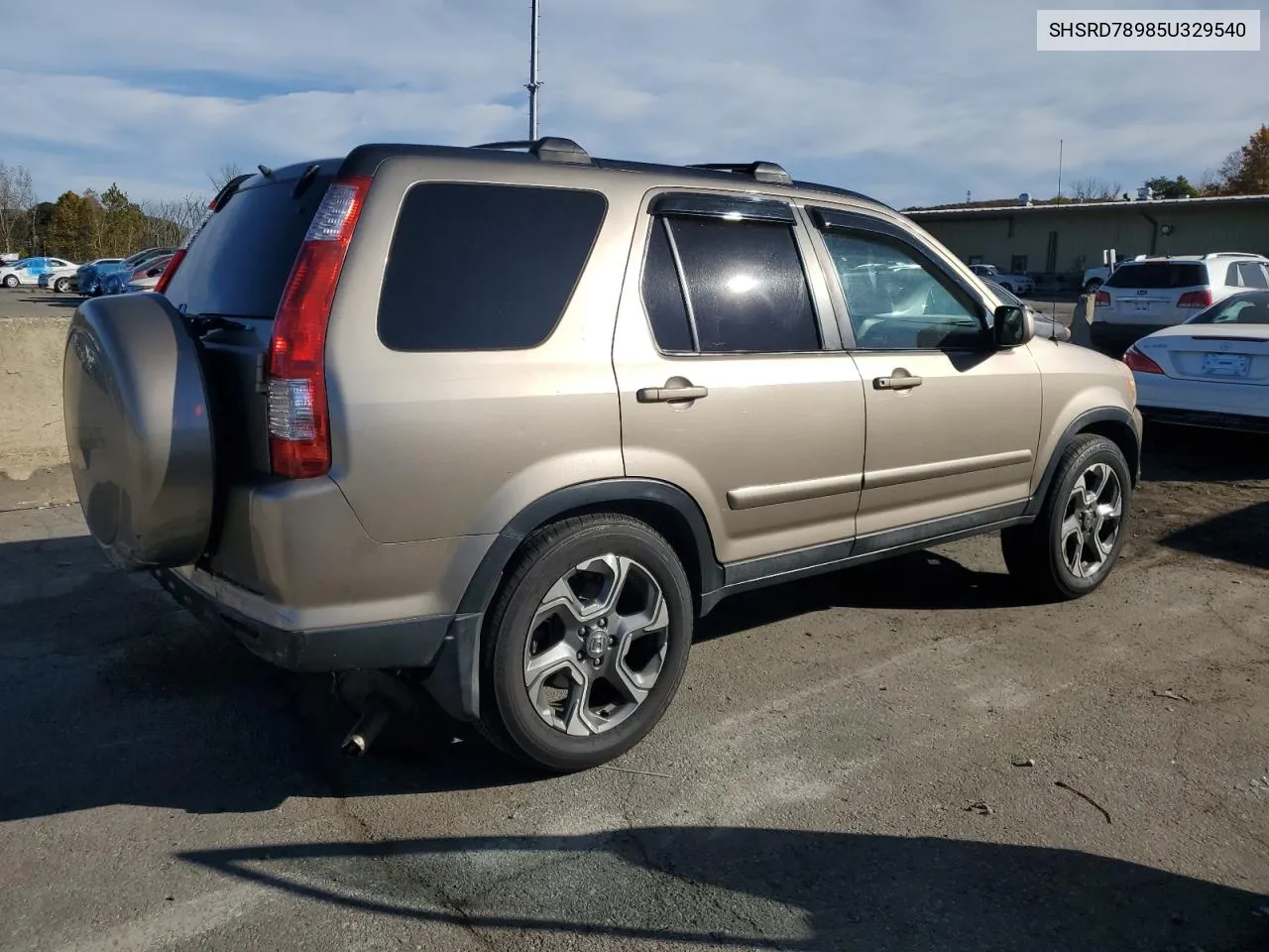 2005 Honda Cr-V Se VIN: SHSRD78985U329540 Lot: 76166714