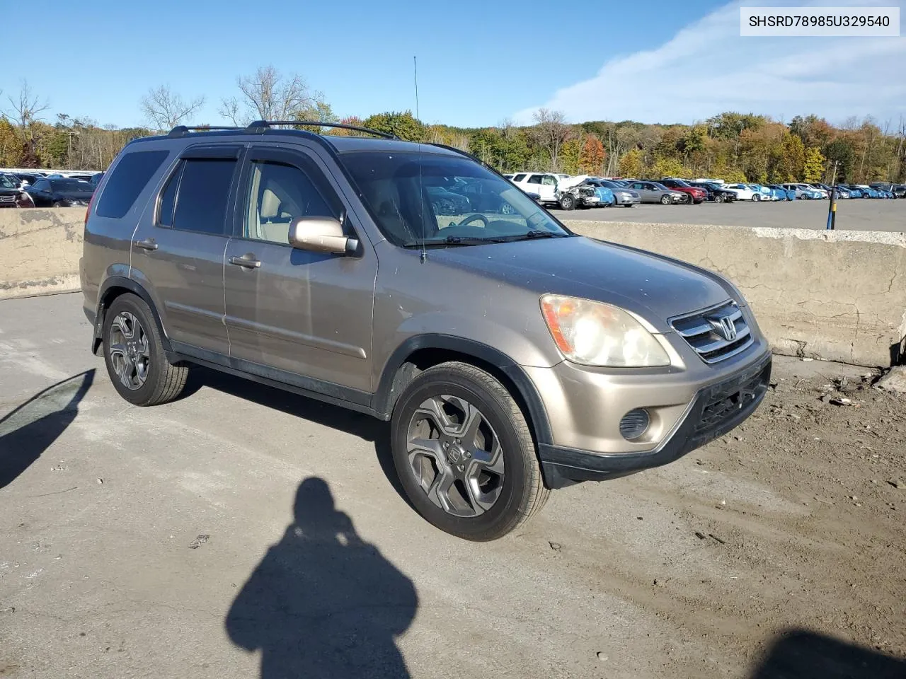 2005 Honda Cr-V Se VIN: SHSRD78985U329540 Lot: 76166714