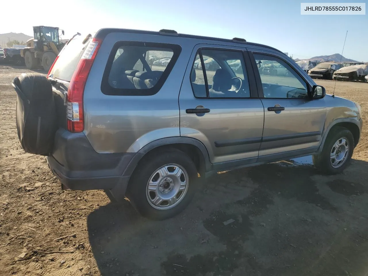 JHLRD78555C017826 2005 Honda Cr-V Lx