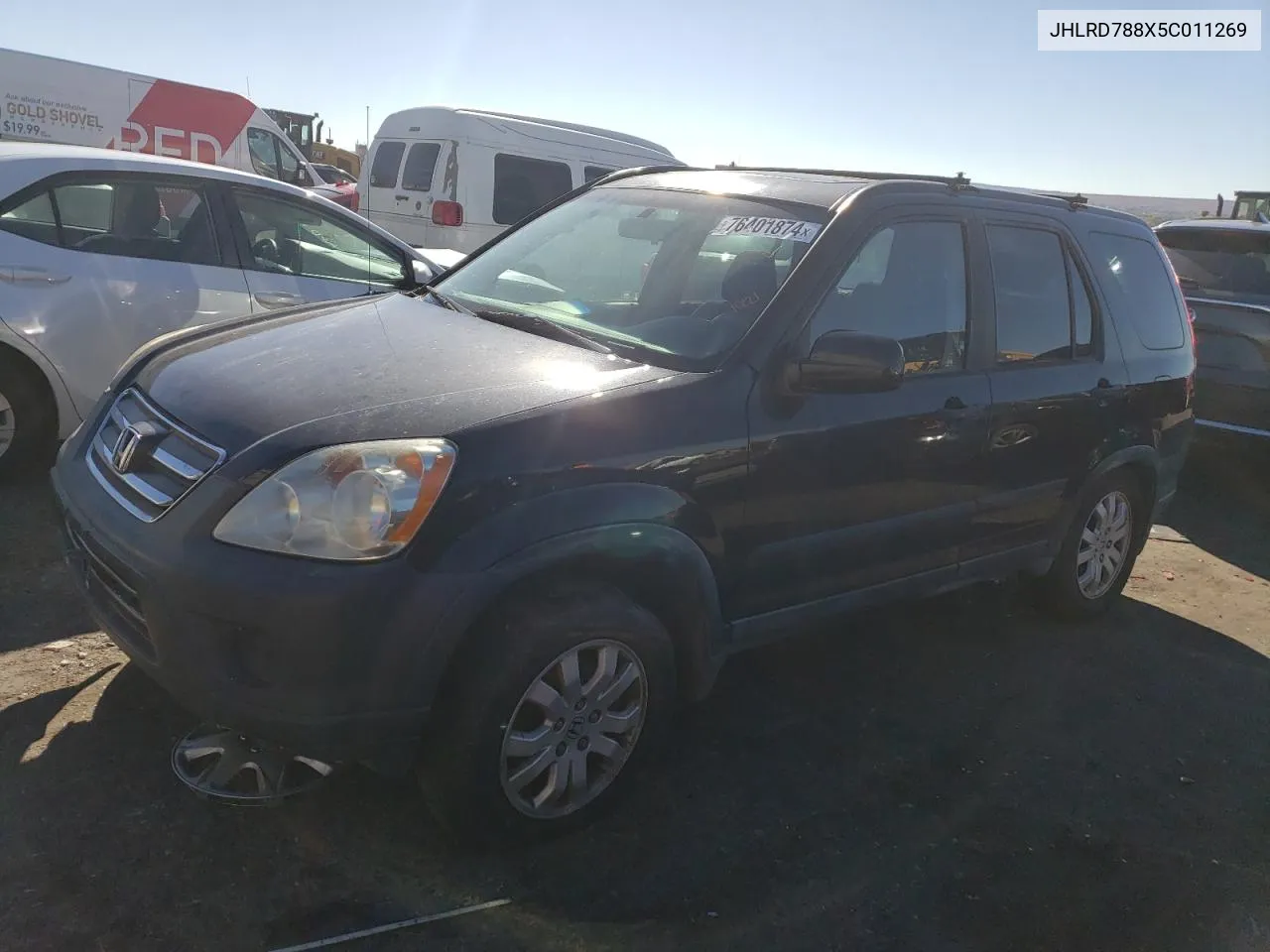 JHLRD788X5C011269 2005 Honda Cr-V Ex