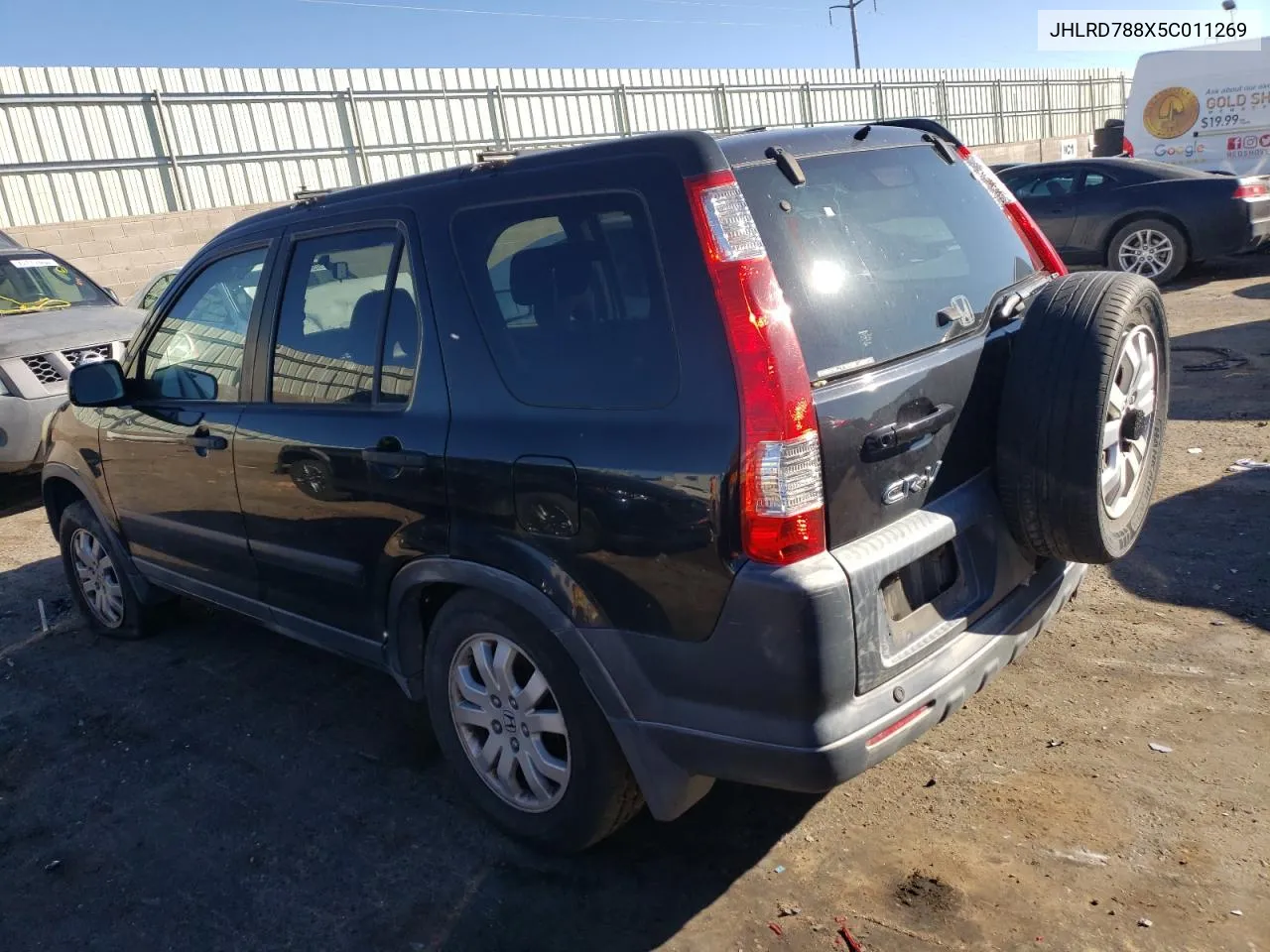 JHLRD788X5C011269 2005 Honda Cr-V Ex