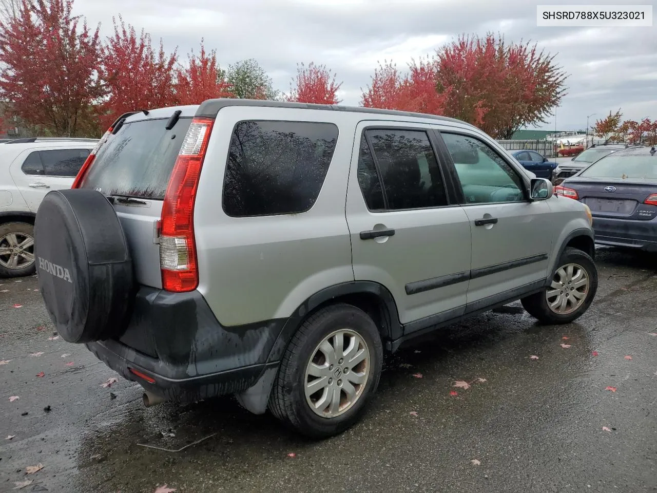 2005 Honda Cr-V Ex VIN: SHSRD788X5U323021 Lot: 76485714