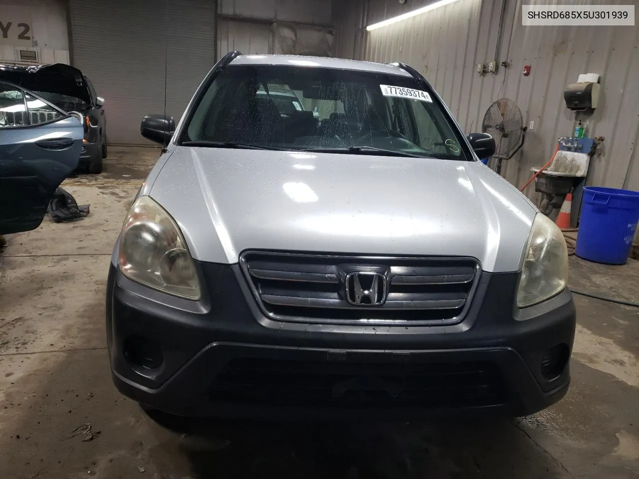 2005 Honda Cr-V Lx VIN: SHSRD685X5U301939 Lot: 77359374