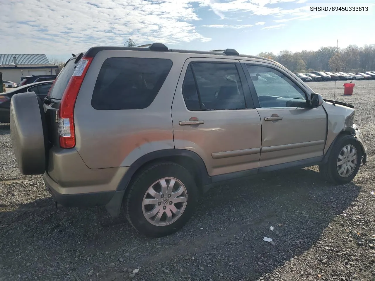 2005 Honda Cr-V Se VIN: SHSRD78945U333813 Lot: 77695334