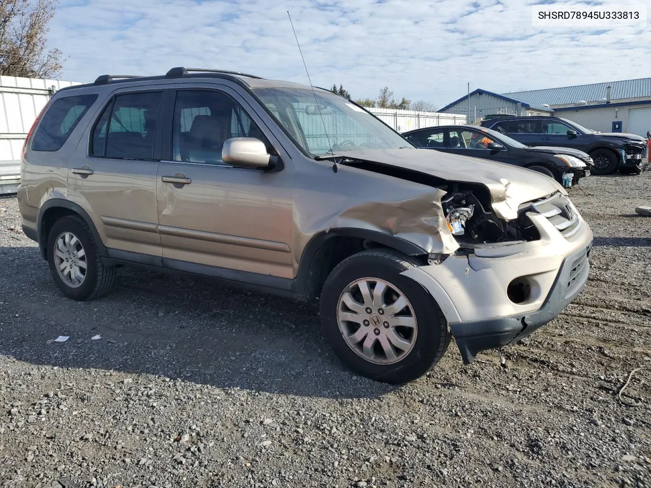 2005 Honda Cr-V Se VIN: SHSRD78945U333813 Lot: 77695334