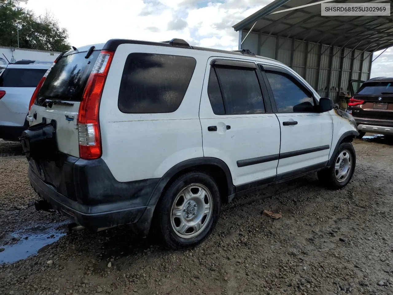 2005 Honda Cr-V Lx VIN: SHSRD68525U302969 Lot: 78006054