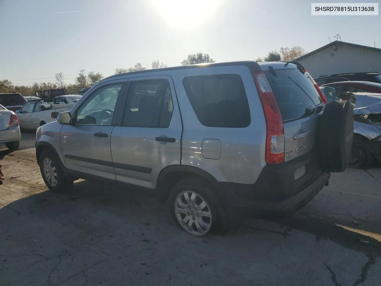 2005 Honda Cr-V Ex VIN: SHSRD78815U313638 Lot: 78073234