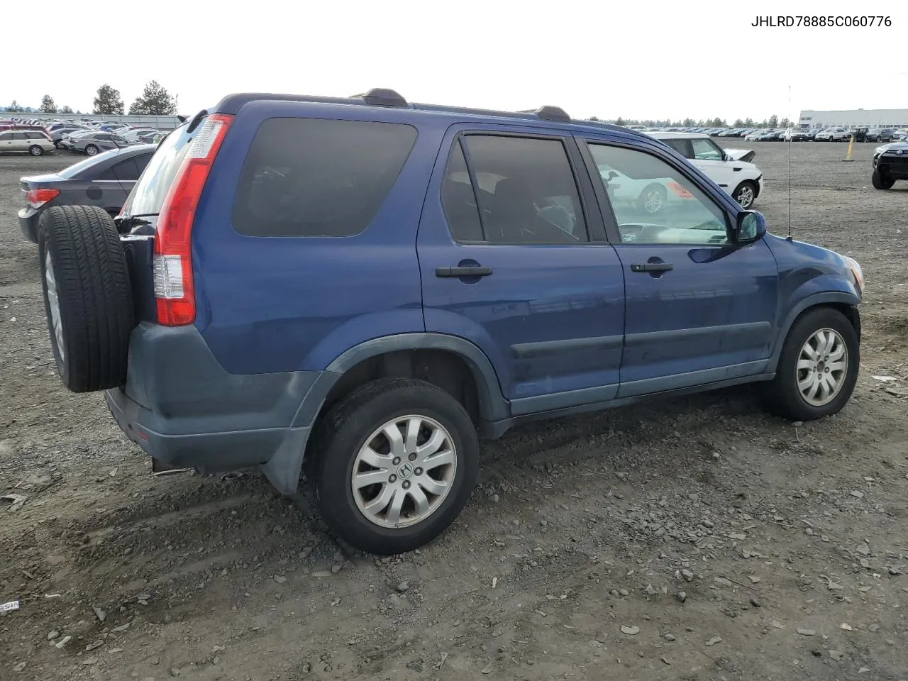 2005 Honda Cr-V Ex VIN: JHLRD78885C060776 Lot: 78391254