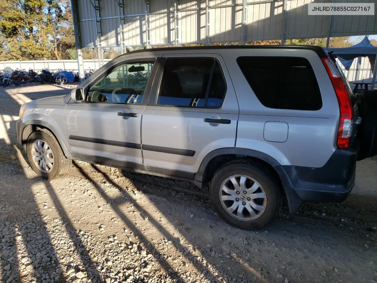 2005 Honda Cr-V Ex VIN: JHLRD78855C027167 Lot: 78512324