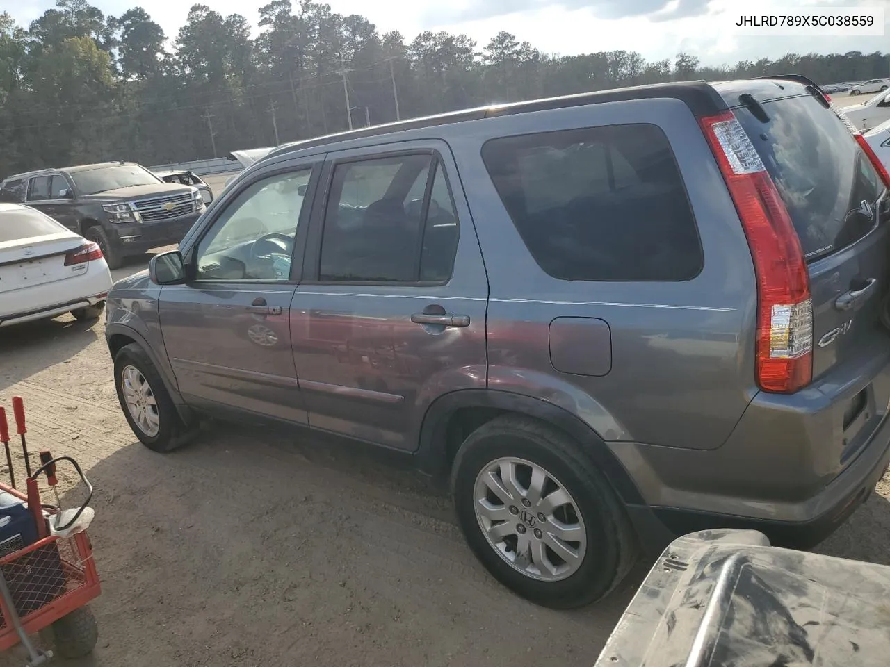 2005 Honda Cr-V Se VIN: JHLRD789X5C038559 Lot: 78530304