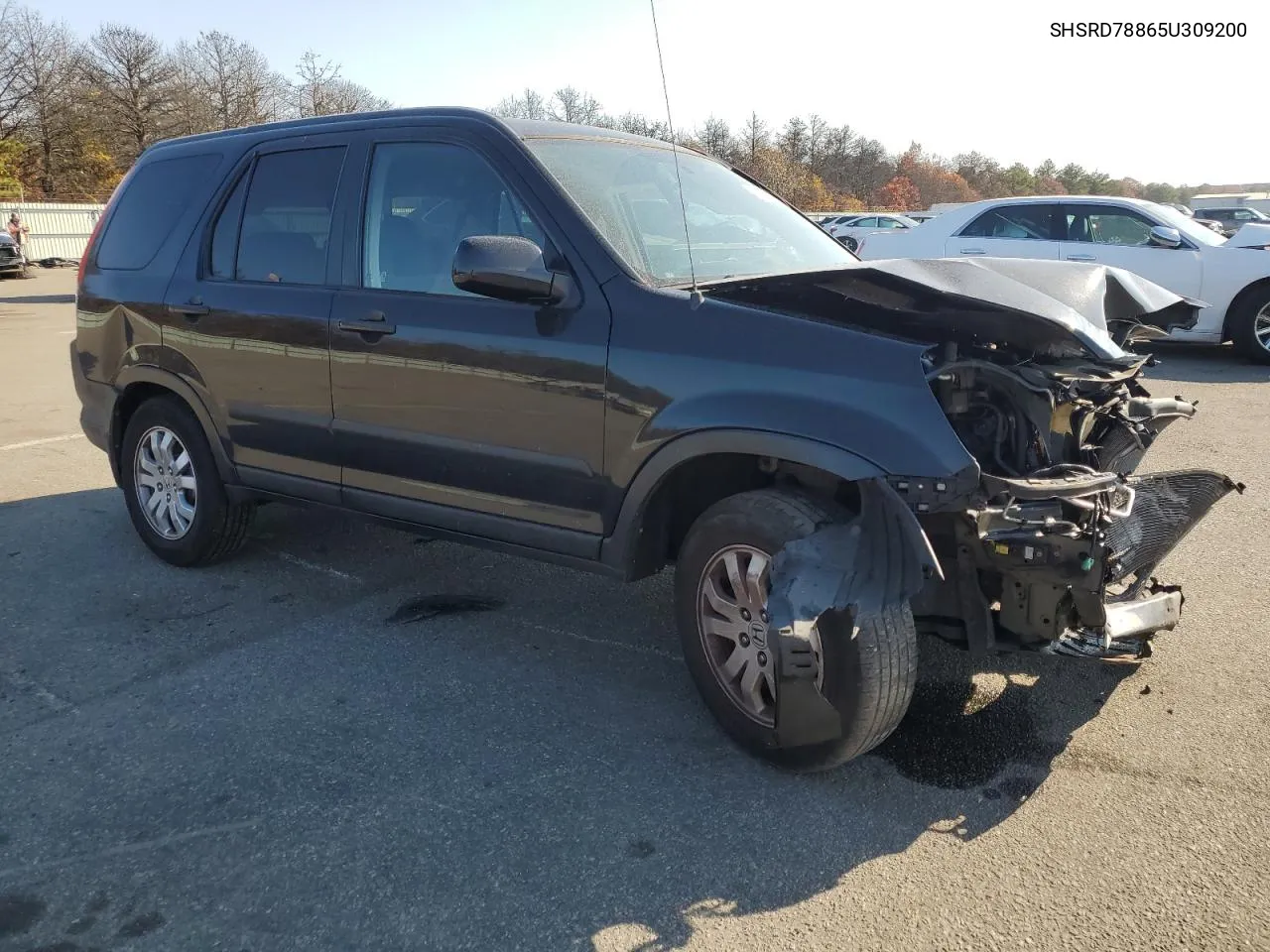 2005 Honda Cr-V Ex VIN: SHSRD78865U309200 Lot: 78633984