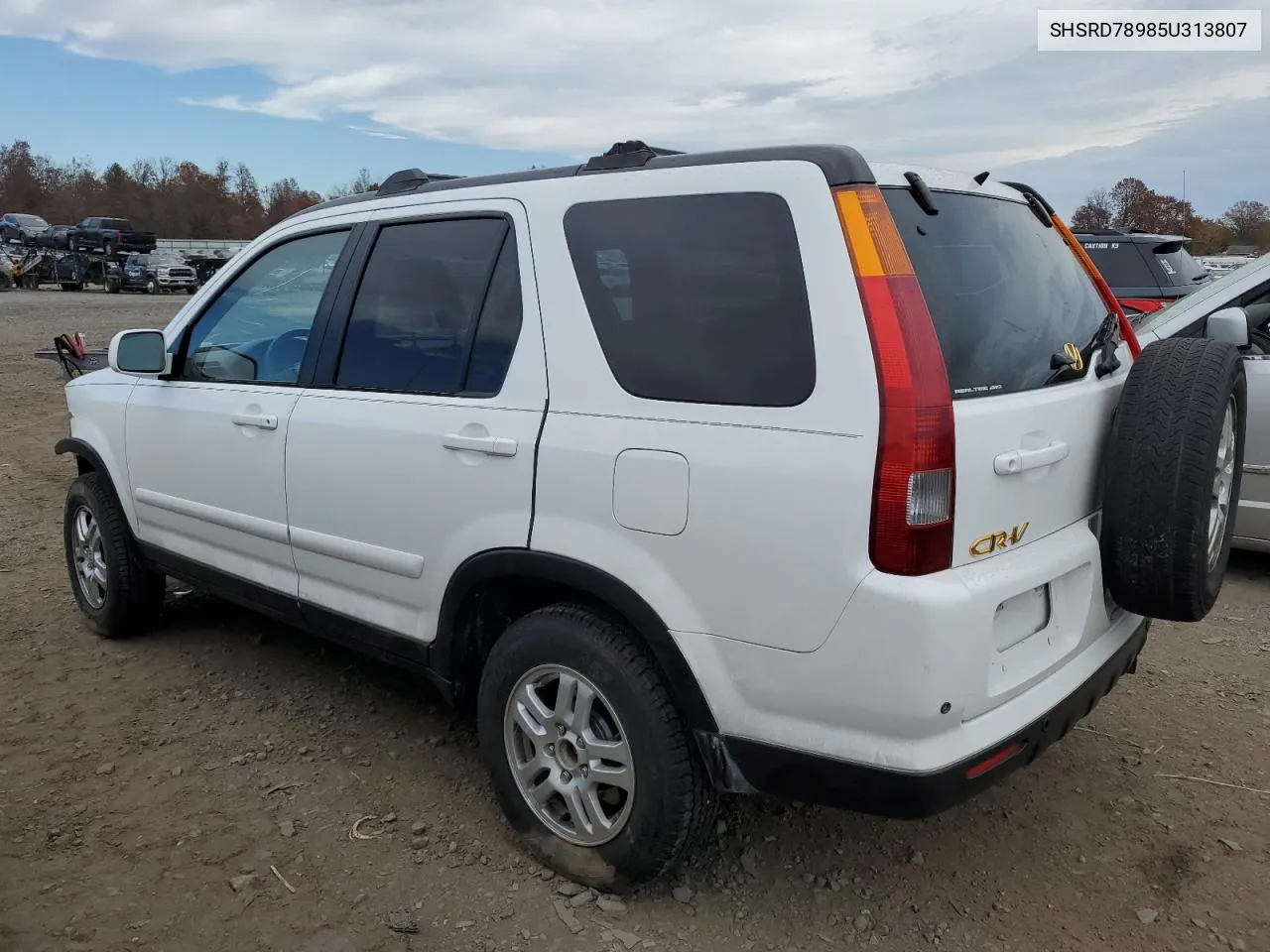 2005 Honda Cr-V Se VIN: SHSRD78985U313807 Lot: 78642834