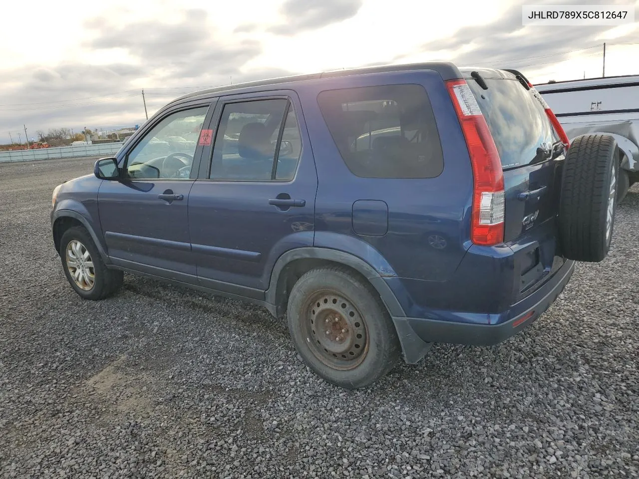 2005 Honda Cr-V Se VIN: JHLRD789X5C812647 Lot: 79008104